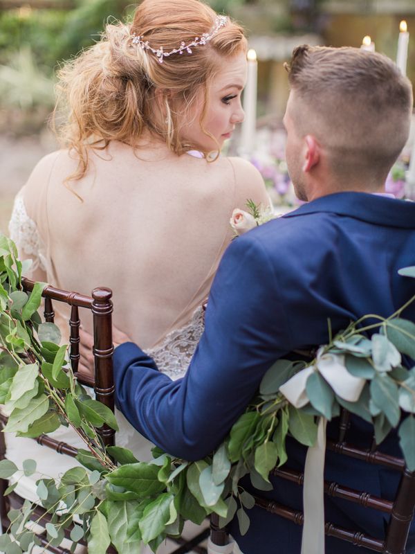  Irish Garden Greenery with Lovely Lavender + Ivory