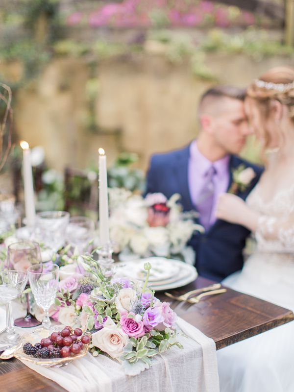  Irish Garden Greenery with Lovely Lavender + Ivory