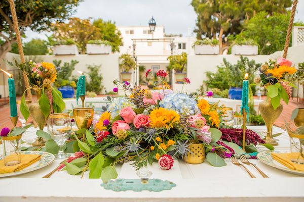 A Colorful Moroccan Inspired Wedding in La Jolla California
