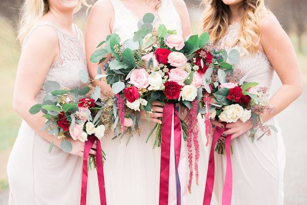  A Ruby Red Barn Winter Wedding Shoot