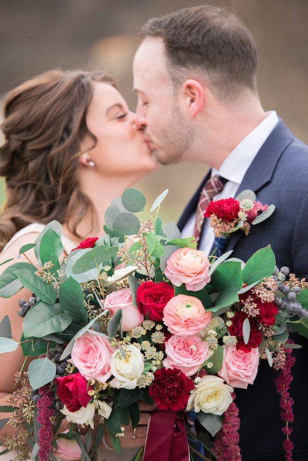  A Ruby Red Barn Winter Wedding Shoot