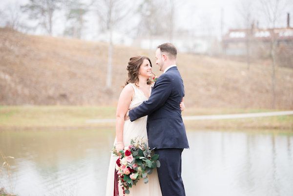  A Ruby Red Barn Winter Wedding Shoot