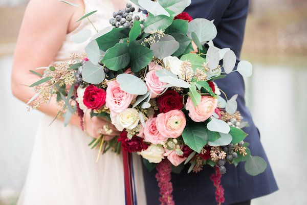  A Ruby Red Barn Winter Wedding Shoot