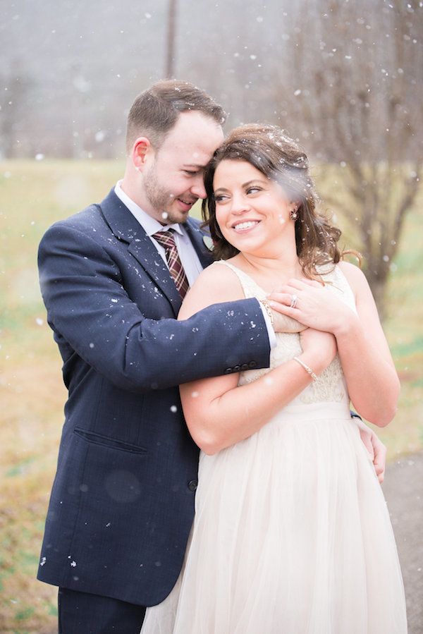  A Ruby Red Barn Winter Wedding Shoot