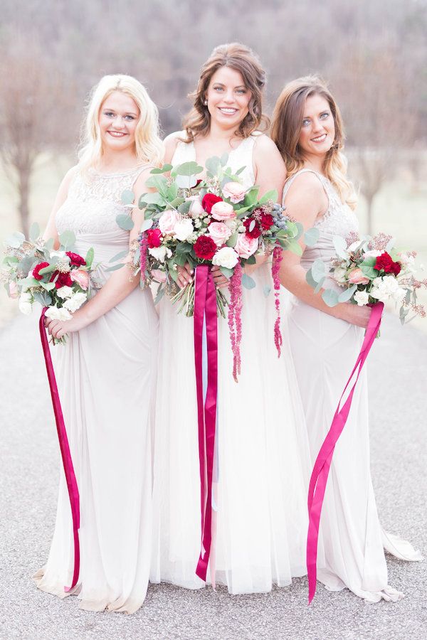  A Ruby Red Barn Winter Wedding Shoot