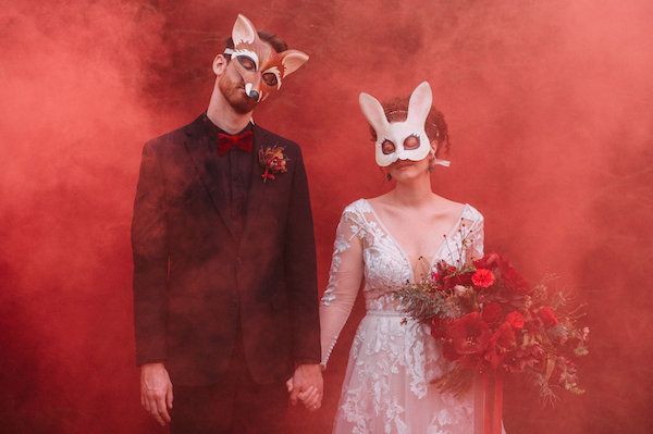  Creative Christmas Wedding Inspo + Rad Details Galore