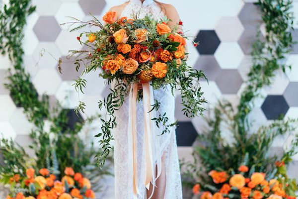  A Citrus Filled Geometric Event Design 