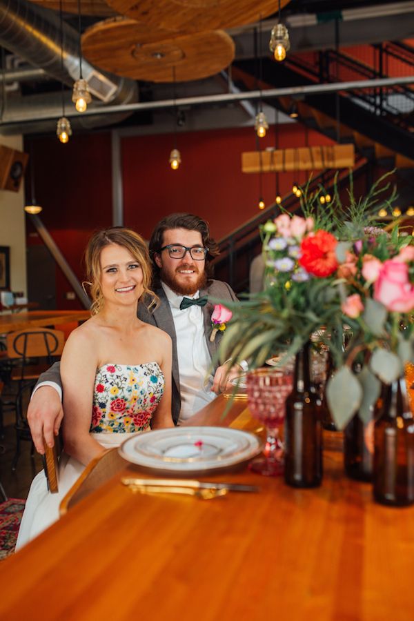  Colorful Denver Brewery Styled Shoot