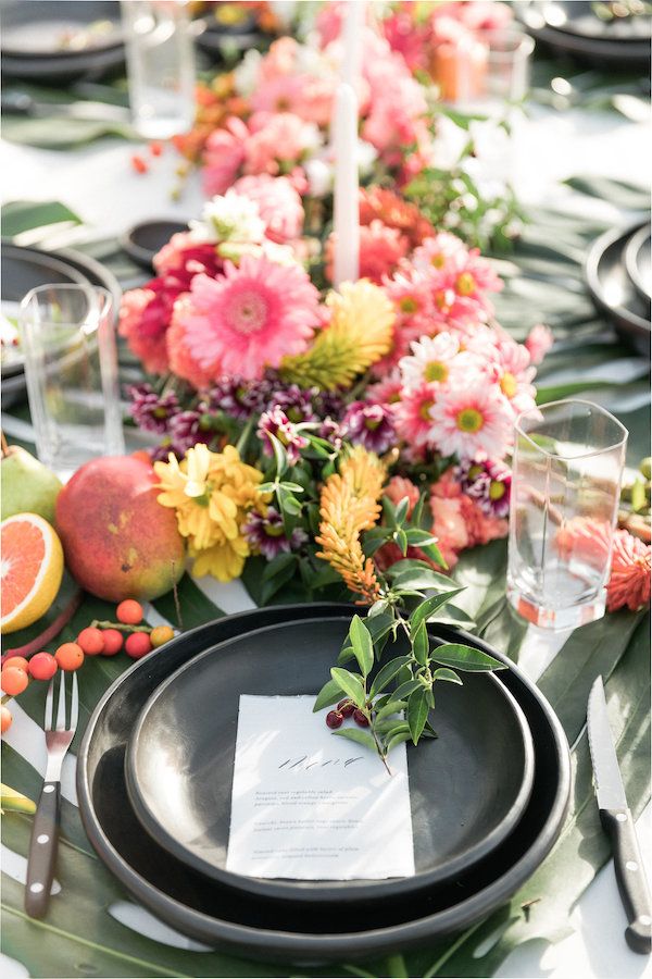  Colorful Mountaintop Wedding Inspo