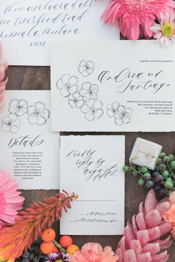  Colorful Mountaintop Wedding Inspo