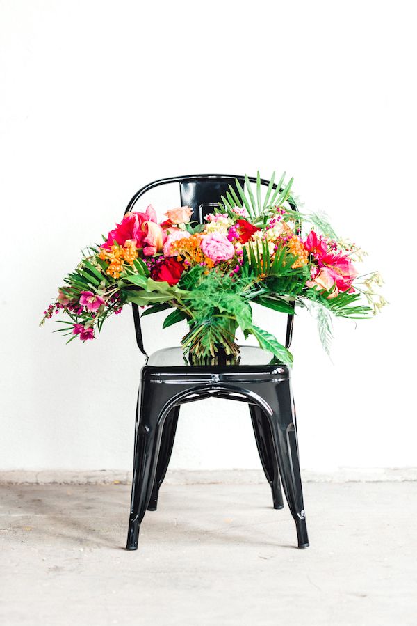  Color Me With Love in this Industrial Wedding Shoot