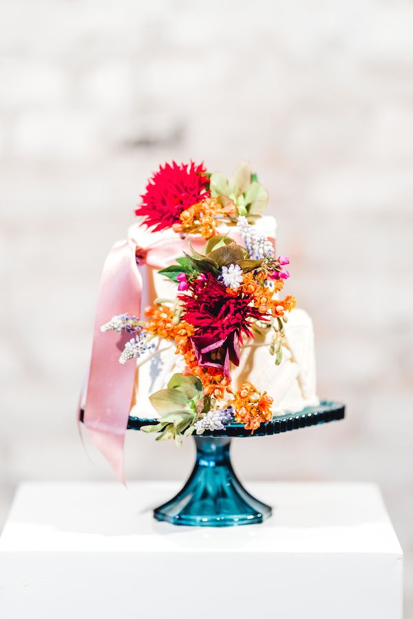  Color Me With Love in this Industrial Wedding Shoot