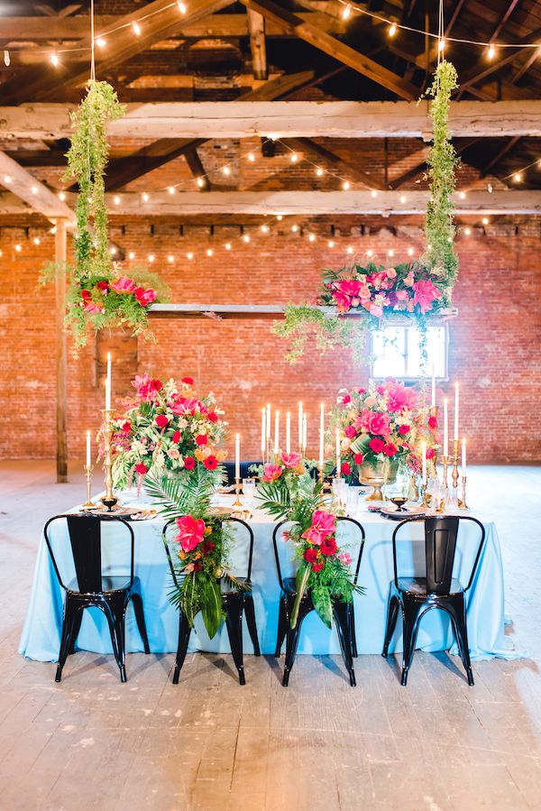  Color Me With Love in this Industrial Wedding Shoot