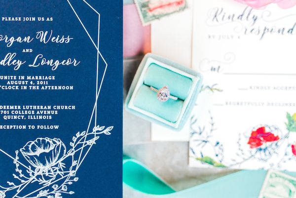  Color Me With Love in this Industrial Wedding Shoot