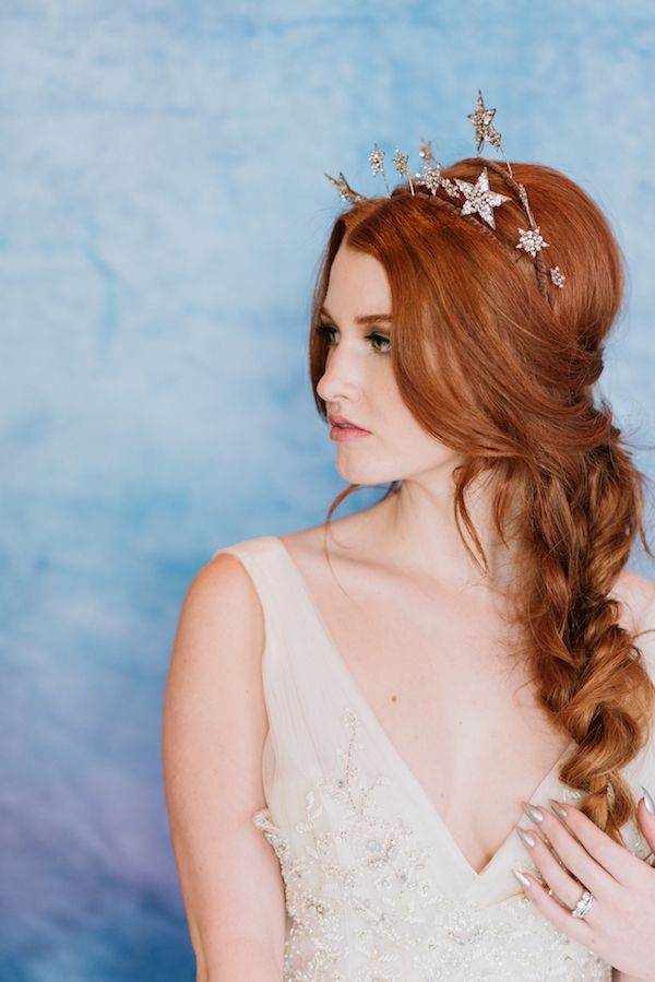 Celestial Wedding Inspiration with Dresses from Demetrios