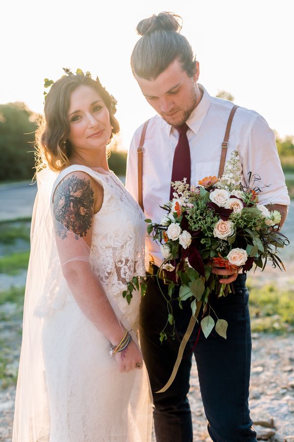  Desert Boho Travel Styled Elopement