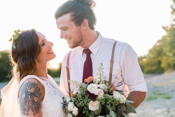  Desert Boho Travel Styled Elopement