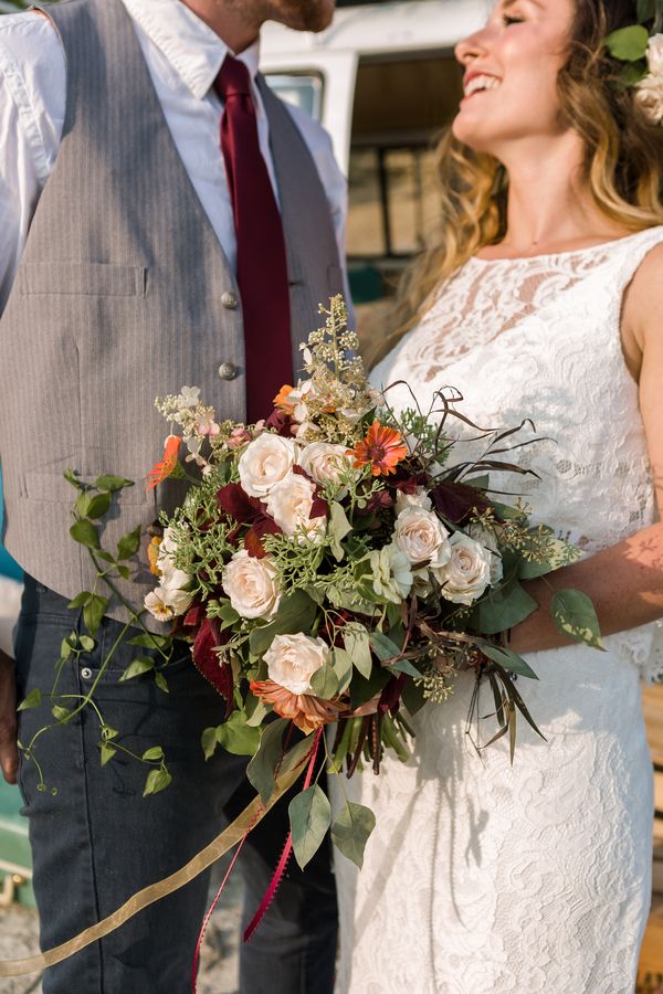  Desert Boho Travel Styled Elopement