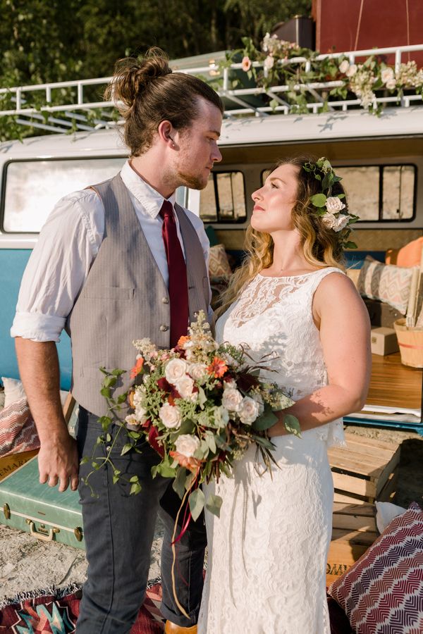  Desert Boho Travel Styled Elopement