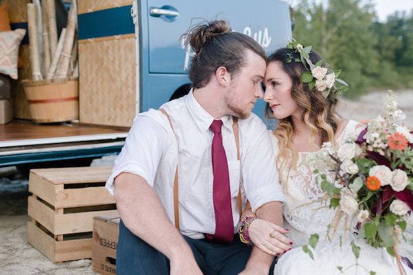  Desert Boho Travel Styled Elopement