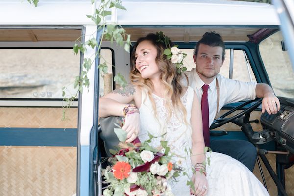  Desert Boho Travel Styled Elopement