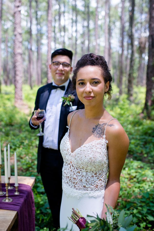  Pears & Champagne Elopement Inspiration