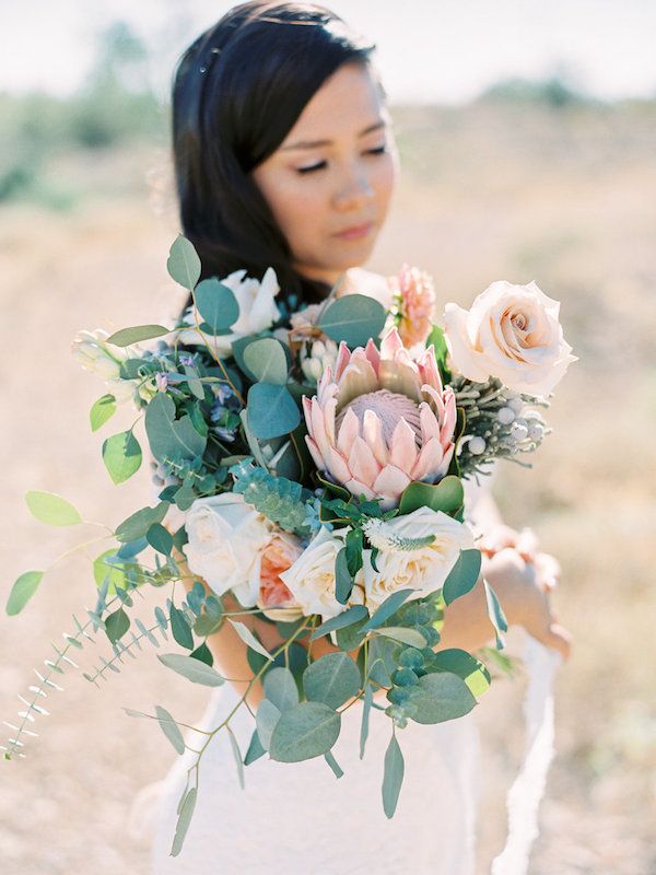  The Dreamiest Color-Filled Arizona Desert Wedding