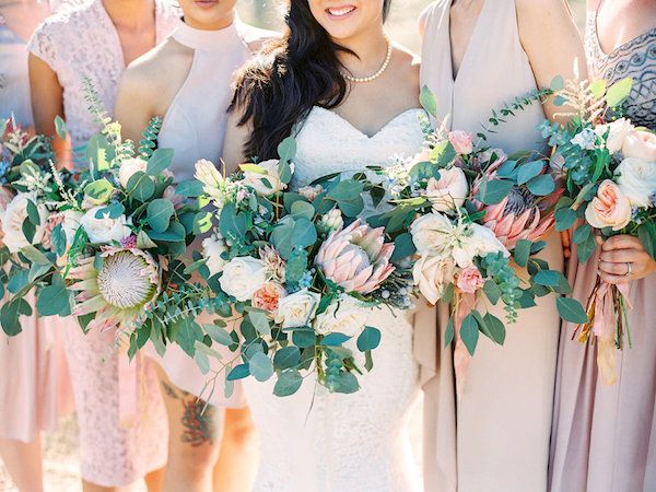  The Dreamiest Color-Filled Arizona Desert Wedding