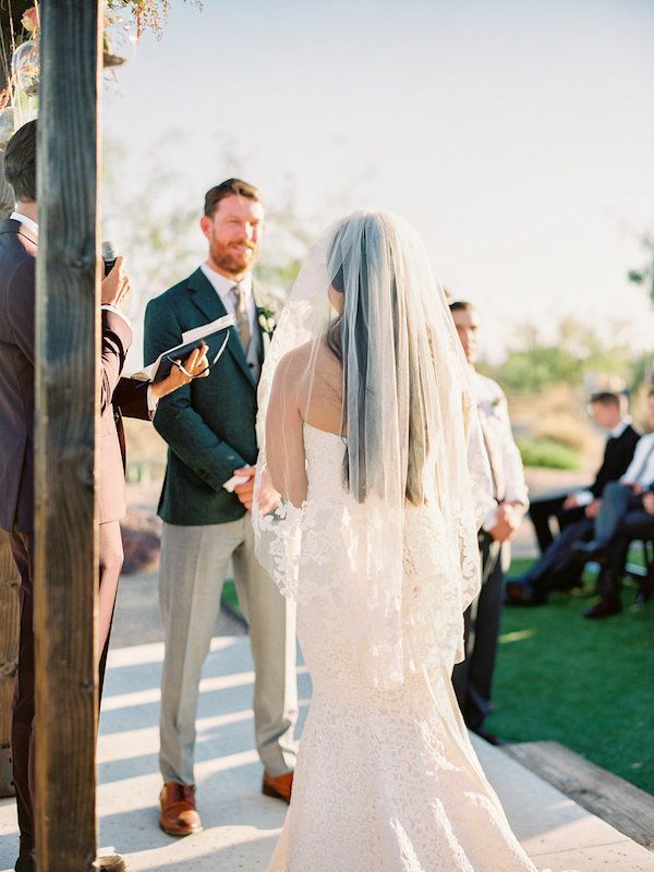  The Dreamiest Color-Filled Arizona Desert Wedding