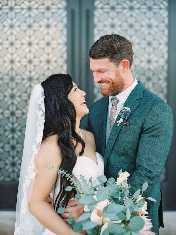  The Dreamiest Color-Filled Arizona Desert Wedding