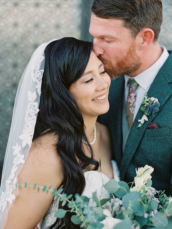  The Dreamiest Color-Filled Arizona Desert Wedding