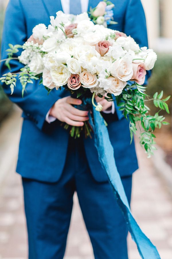  Dusty Blue Virginia Garden Party Done Right!