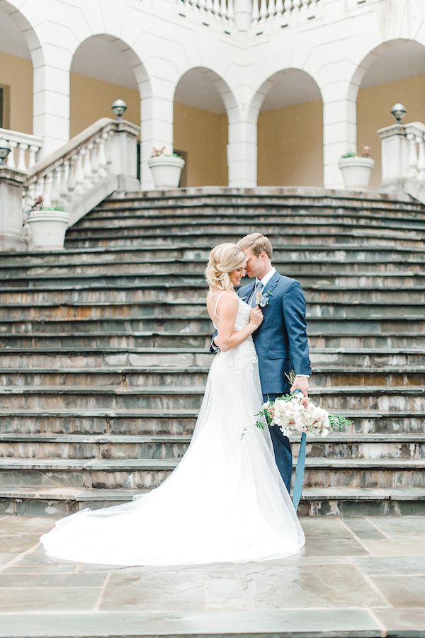  Dusty Blue Virginia Garden Party Done Right!