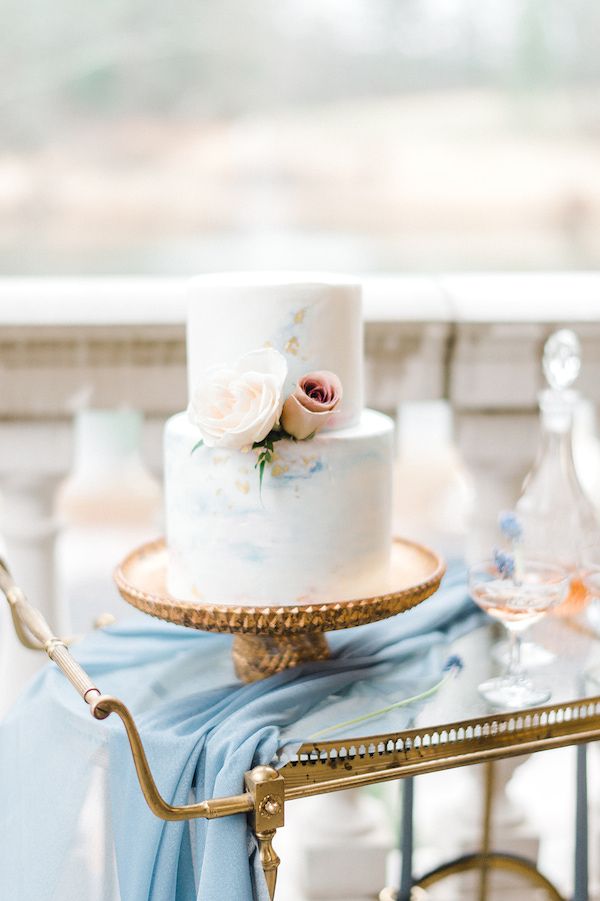  Dusty Blue Virginia Garden Party Done Right!