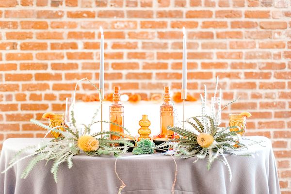 Earthy Industrial Chic Wedding Inspiration