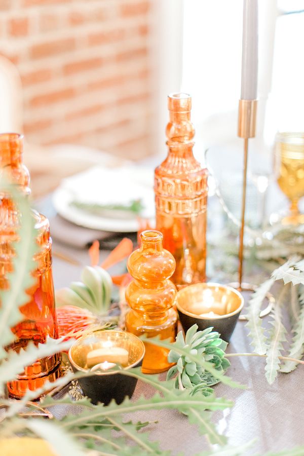 Earthy Industrial Chic Wedding Inspiration