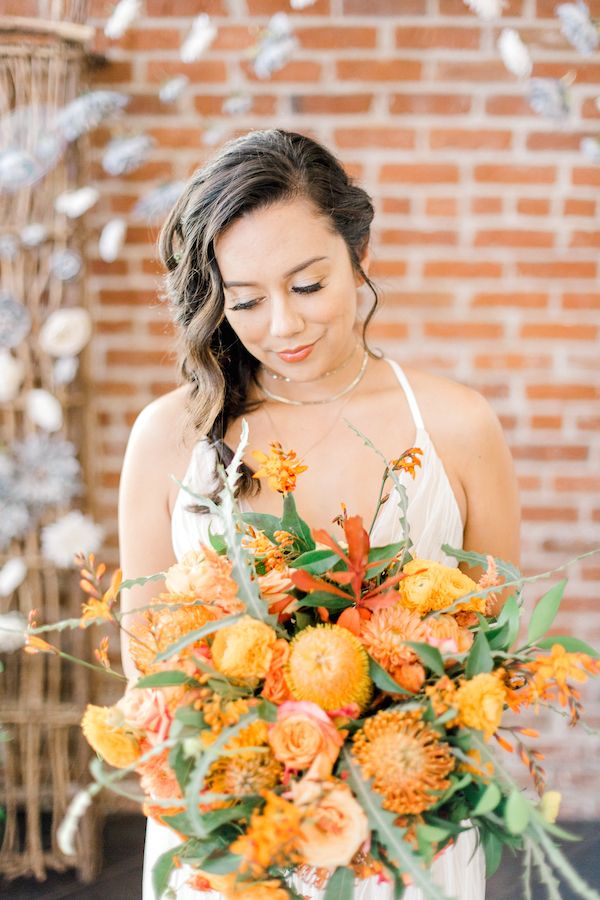 Earthy Industrial Chic Wedding Inspiration