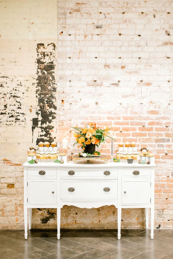 Earthy Industrial Chic Wedding Inspiration