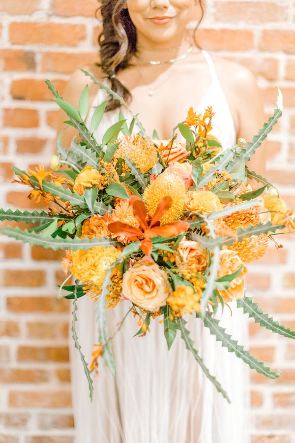 Earthy Industrial Chic Wedding Inspiration