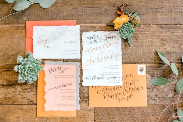 Earthy Industrial Chic Wedding Inspiration