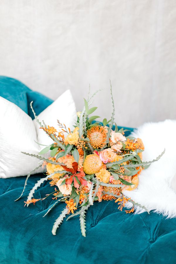 Earthy Industrial Chic Wedding Inspiration