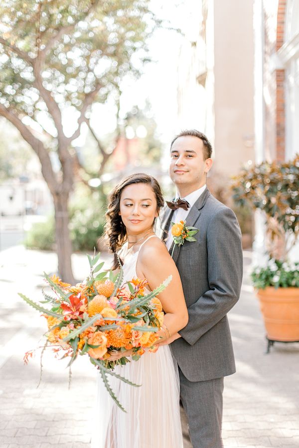 Earthy Industrial Chic Wedding Inspiration