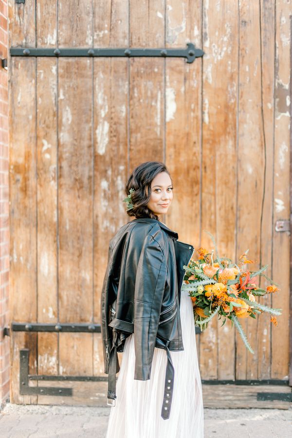 Earthy Industrial Chic Wedding Inspiration