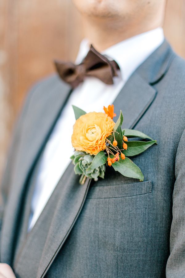 Earthy Industrial Chic Wedding Inspiration