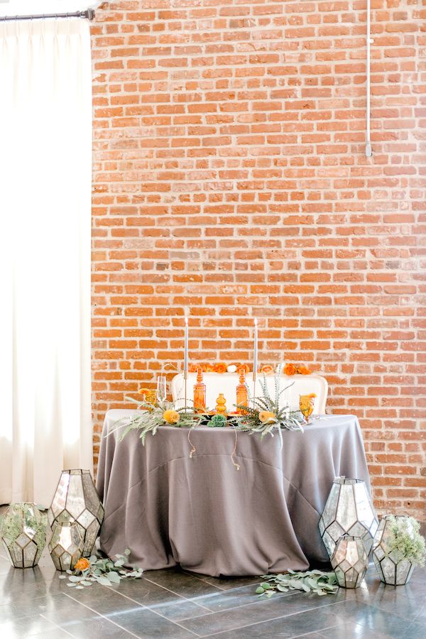 Earthy Industrial Chic Wedding Inspiration