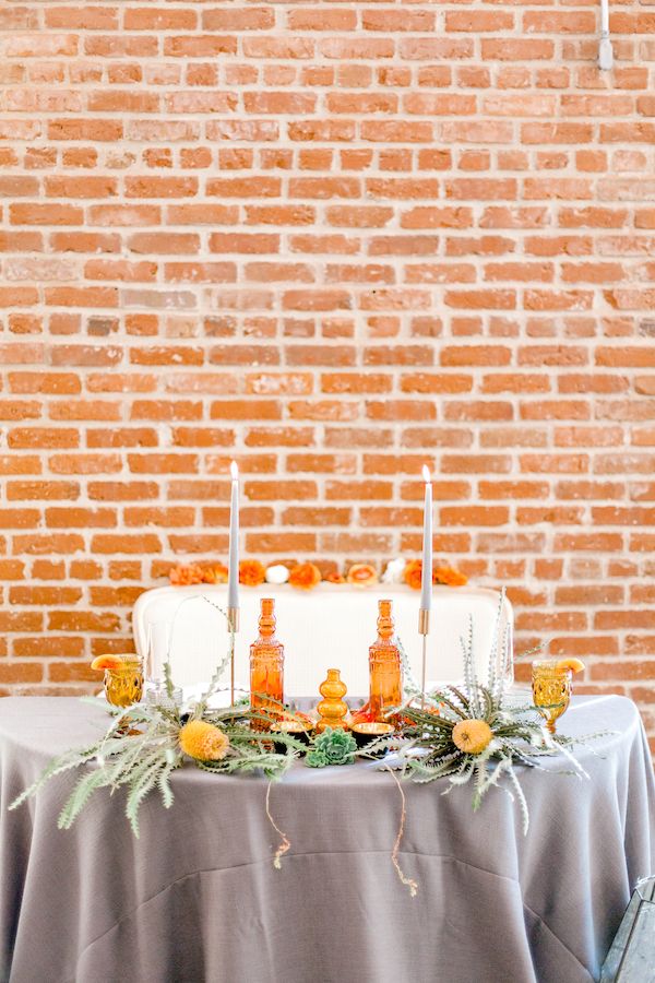 Earthy Industrial Chic Wedding Inspiration