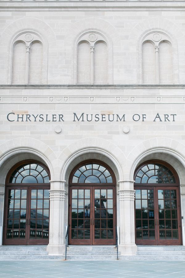  Classic Wedding at The Chrysler Museum of Art