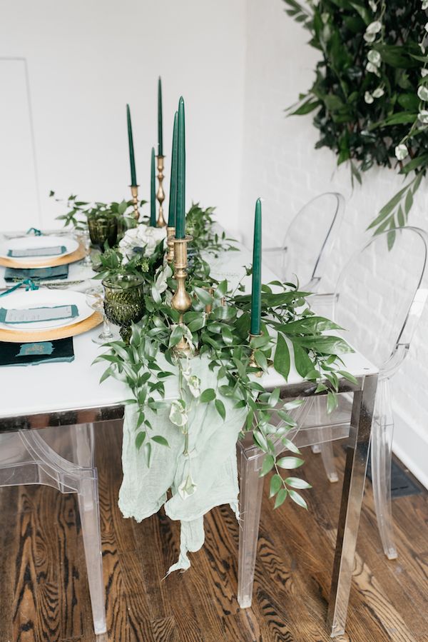  Emerald Green Inspired Bridal Inspo