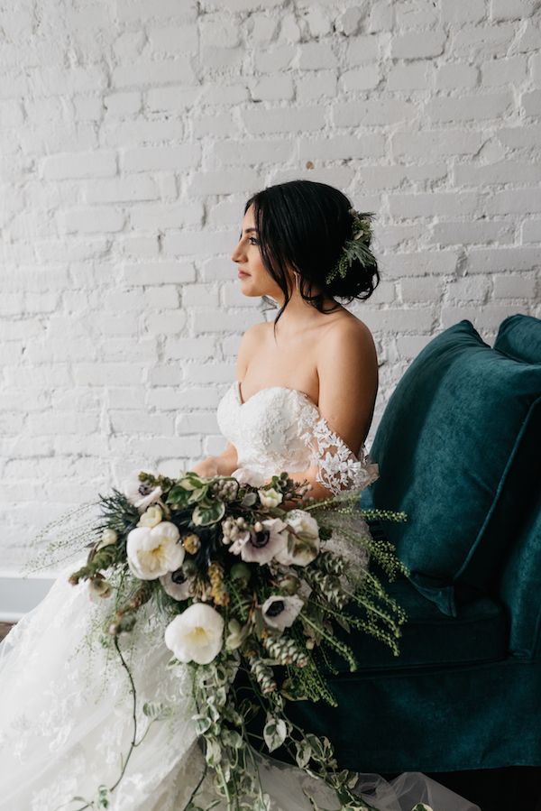  Emerald Green Inspired Bridal Inspo