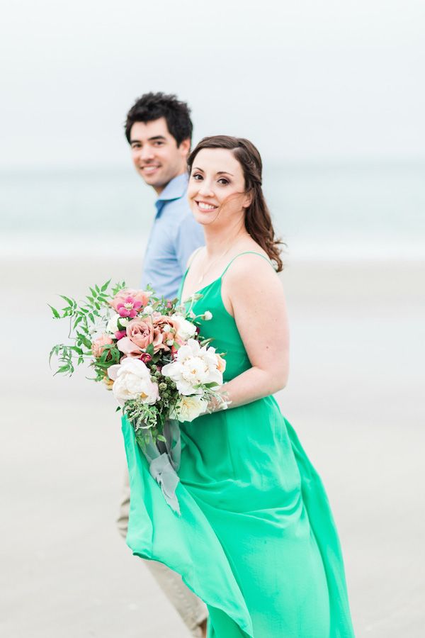  The Sweetest Beach Picnic Engagement Session in La Jolla